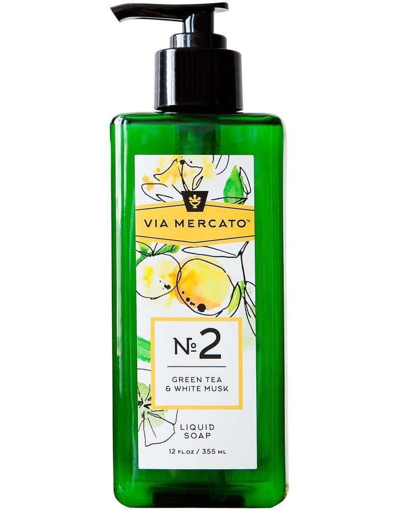 European Soaps Via Mercato No 2 Liquid Soap 12 oz