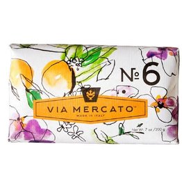 European Soaps No. 6 Via Mercato Bar Soap