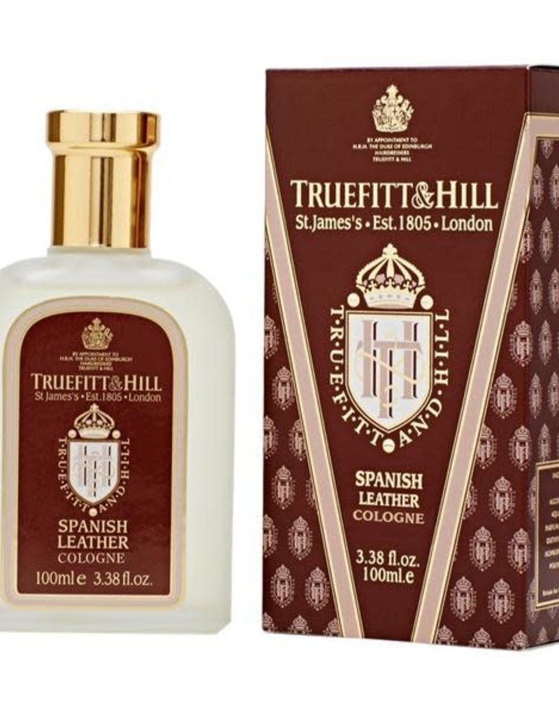 Truefitt & Hill Spanish Leather Cologne 3.38 oz