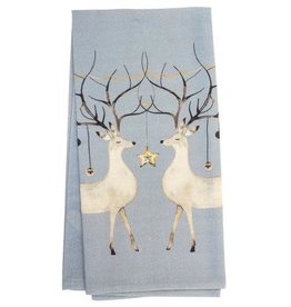 Karma Holiday Tea Towel Deer