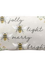 Karma Holiday Lumbar Pillow Bee