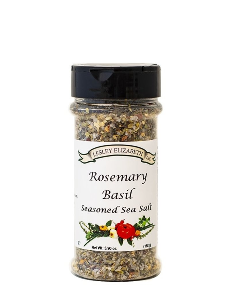 Lesley Elizabeth Rosemary Basil Seasoned Sea Salt