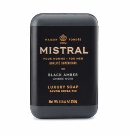 Mistral Black Amber Bar Soap