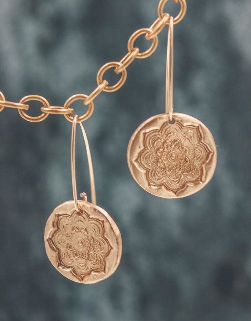 Felicity Jewelry Design Brynn Mandala Earrings
