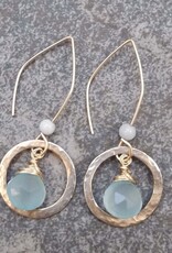 Felicity Jewelry Design Brynn Hoop & Gem Earrings