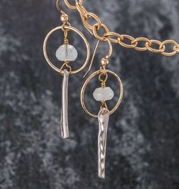 Felicity Jewelry Design Azure Silver/14k gf Aquamarine