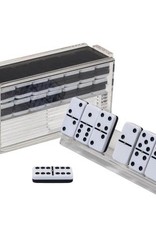 Luxe Dominoes El Catire Domino Set with Racks Smoke