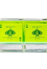 Luxe Dominoes La Pinta Luxe Card Deck Neon Green