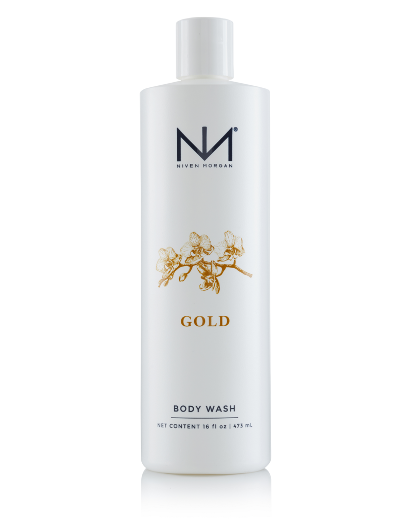 Niven Morgan Gold Bath & Shower Gel 16oz