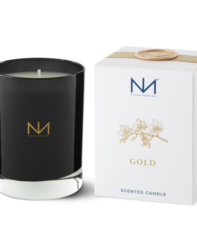Niven Morgan Gold Candle 11 oz