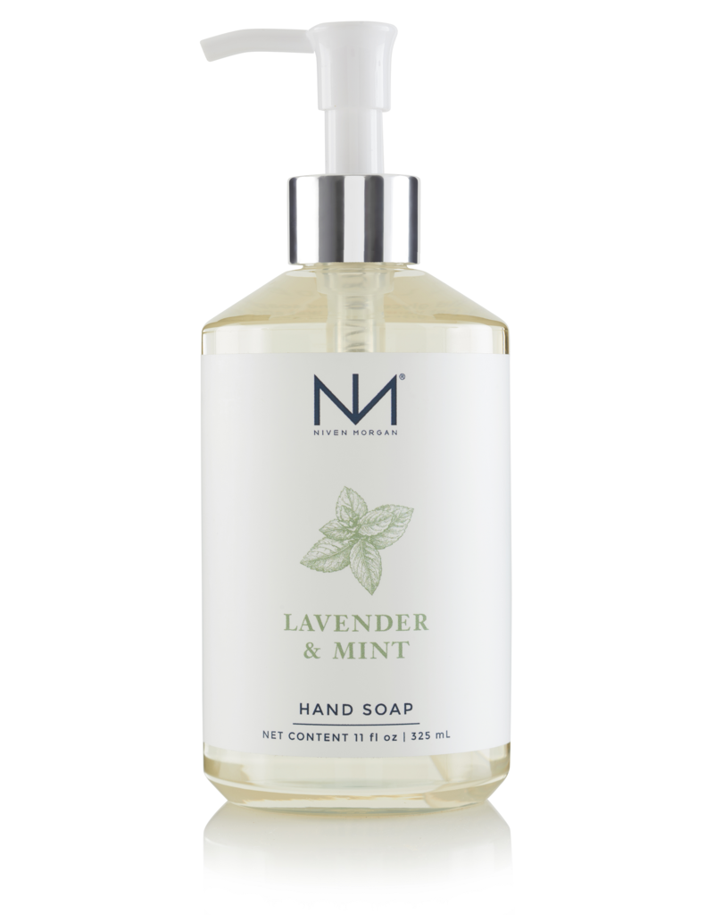 Niven Morgan Lavender & Mint Hand Soap 11oz