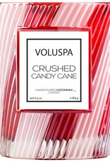 Voluspa Crushed Candy Cane Classic Candle  6.5 oz