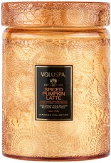 Voluspa Spiced Pumpkin Latte Large Jar Candle 18 oz