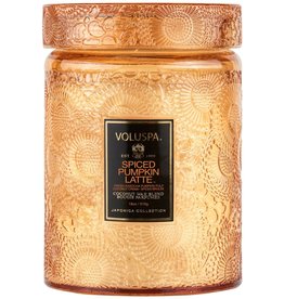 Voluspa Spiced Pumpkin Latte Large Jar Candle 18 oz