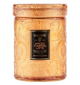 Voluspa Spiced Pumpkin Latte Small Jar Candle 5.5 oz