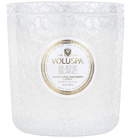 Voluspa Suede Blanc Luxe Candle 30oz