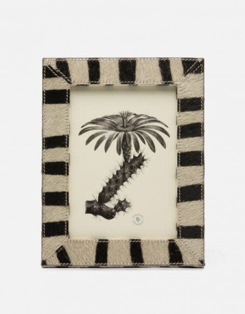Pigeon & Poodle Hana Zebra Hair On Hide Frame 5 x7