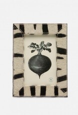 Pigeon & Poodle Hana Zebra Hair On Hide Frame 4x6