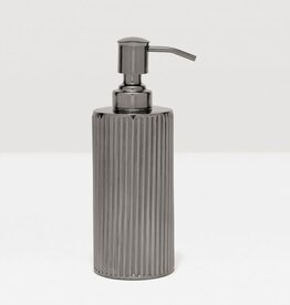 Pigeon & Poodle Redon Soap Pump Black Nickel 2.5"D x 7"H Pigeon & Poodle Redon Soap Pump Black Nickel 2.5"D x 7"H