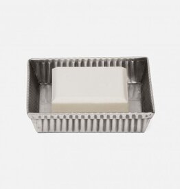 Pigeon & Poodle Redon Soap Dish Square Black Nickel 5"L x 5"W x 1"H Pigeon & Poodle Redon Soap Dish Square Black Nickel 5"L x 5"W x 1"H