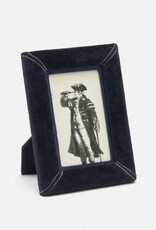 Pigeon & Poodle Juneau Velvet Frame Dark Navy 4 x 6