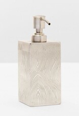 Pigeon & Poodle Humbolt Soap Pump Matte Silver 3"L x 3"W x 7"H