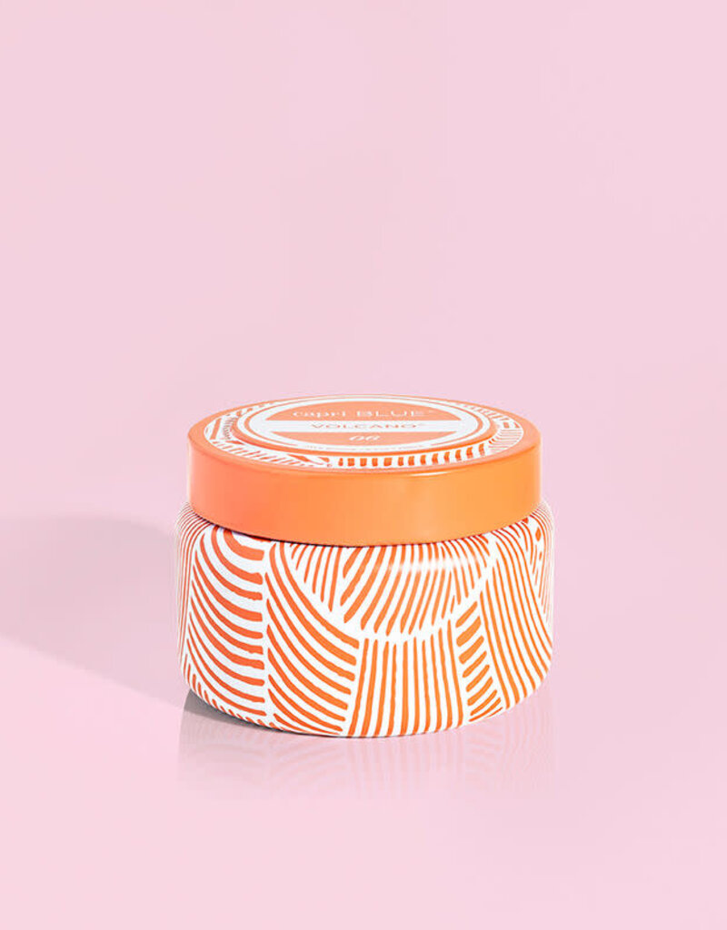 Capri Blue Volcano Printed Travel Tin Candle Tangerine 8.5 oz