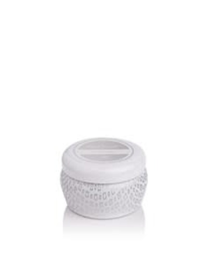 Capri Blue Volcano White Signature Mini Tin Candle 3 oz