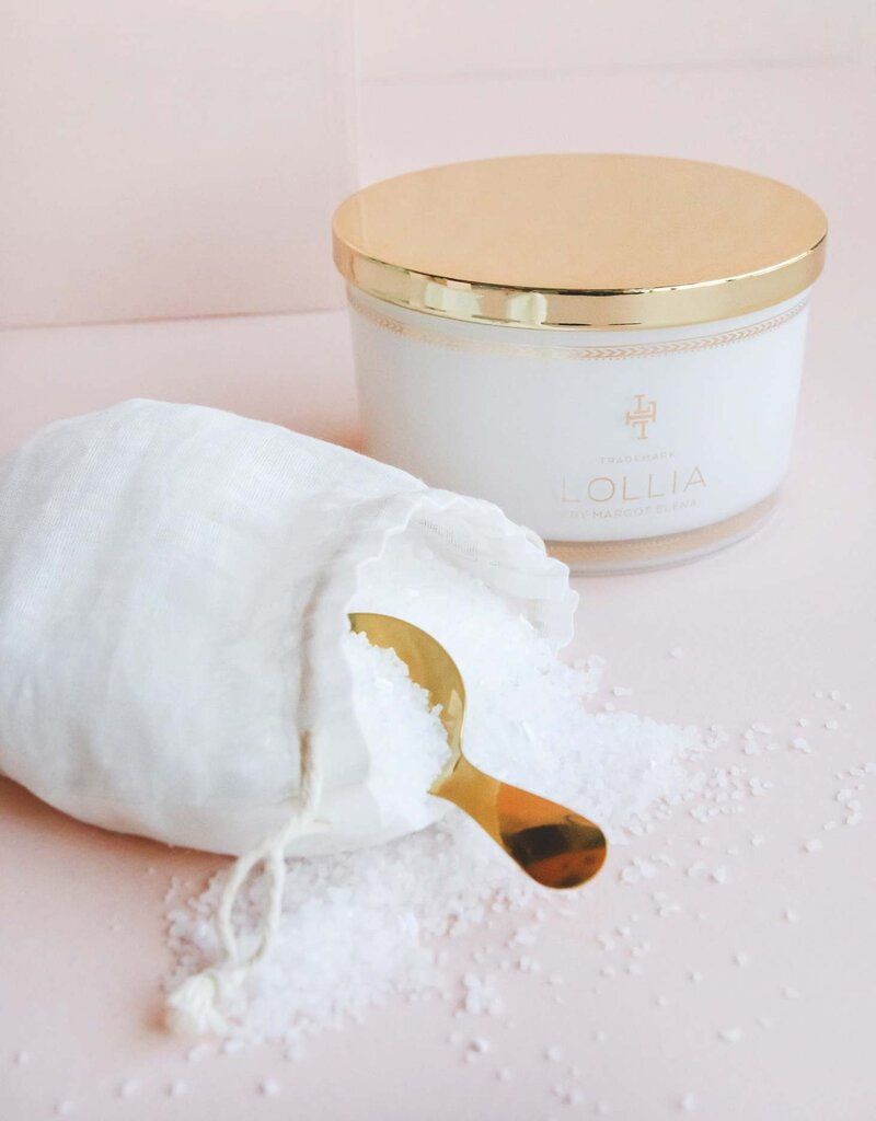 Lollia Lollia Bath Salts w/Gold Scoop 16 oz