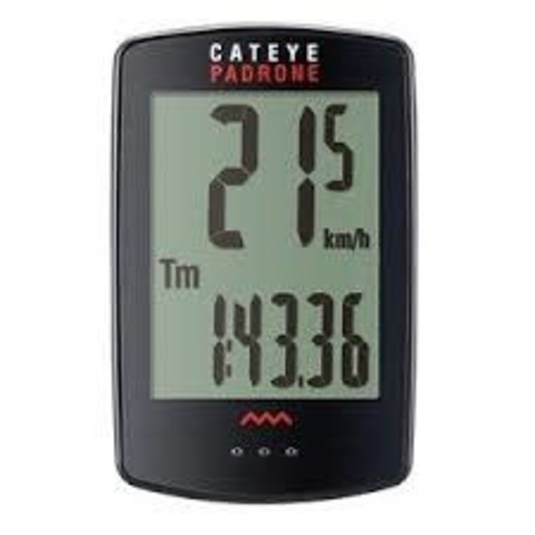 CatEye Cat Eye, Padrone, Cyclocomputer, Black
