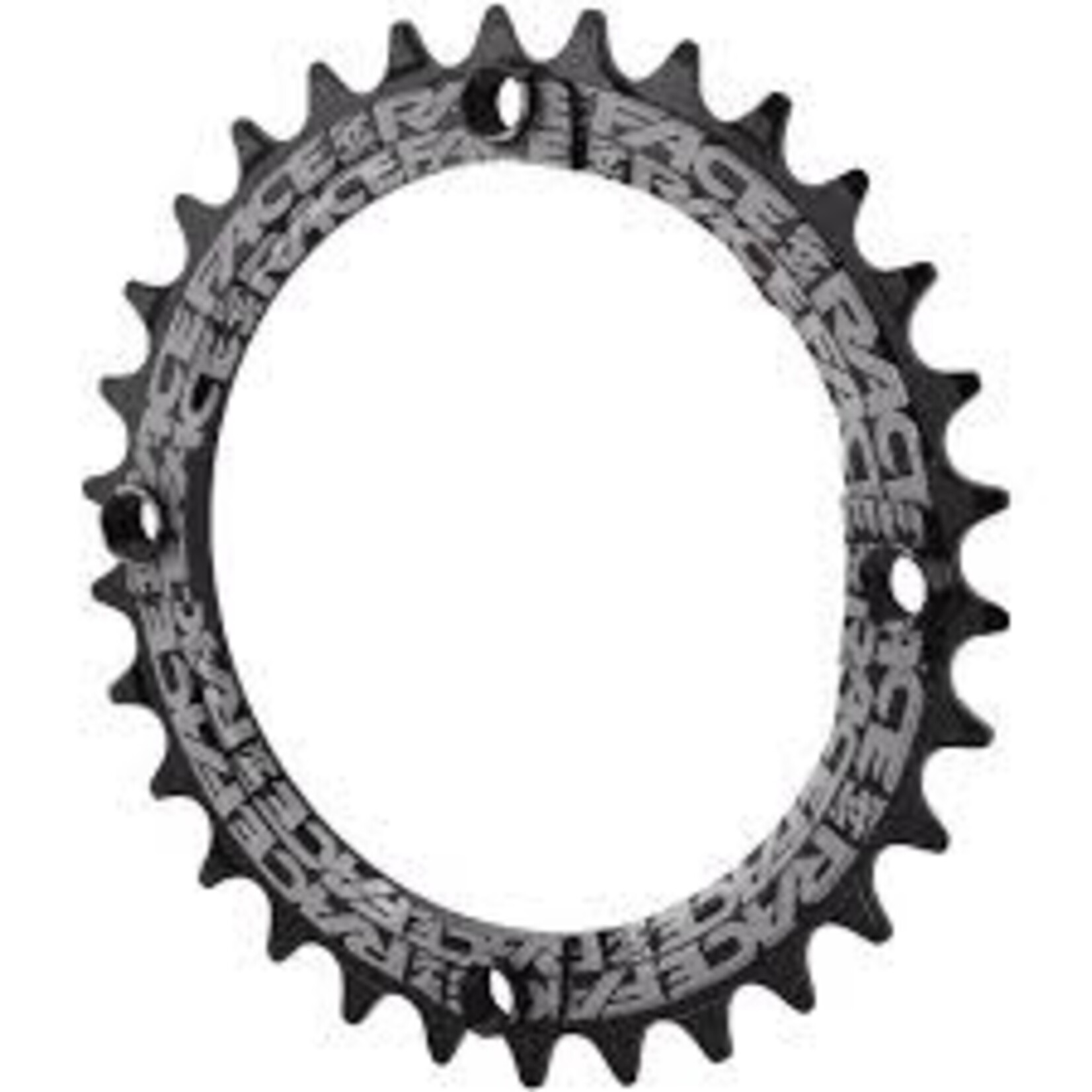 RaceFace RaceFace Narrow Wide Chainring: 104mm BCD, 30t, Black