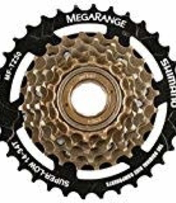 Shimano Shimano, MF-TZ30, 6sp freewheel, 14-34T