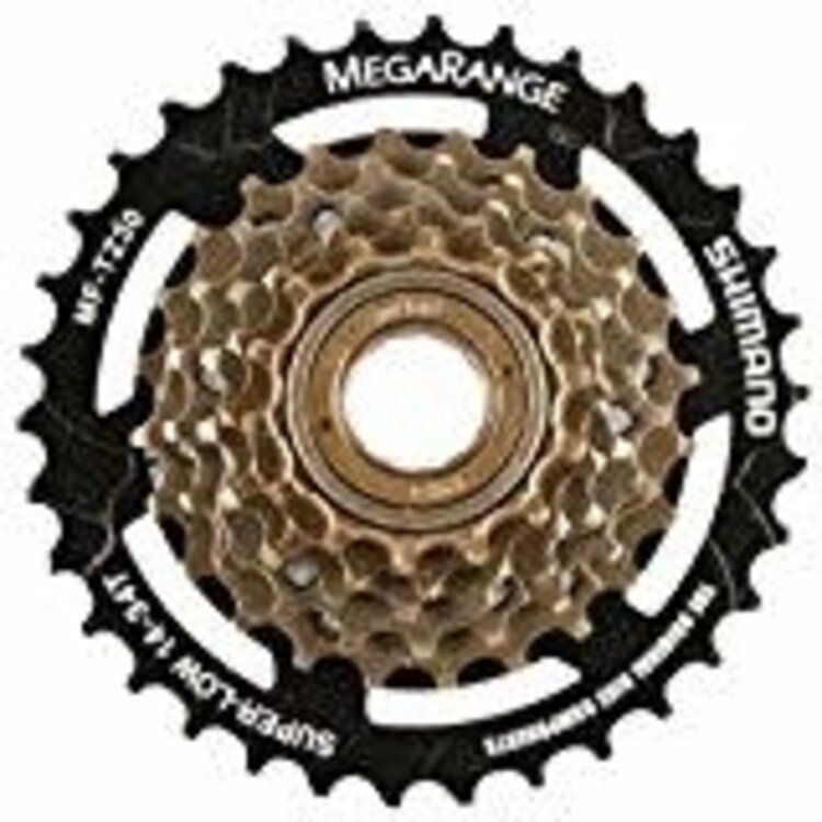 Shimano Shimano, MF-TZ30, 6sp freewheel, 14-34T