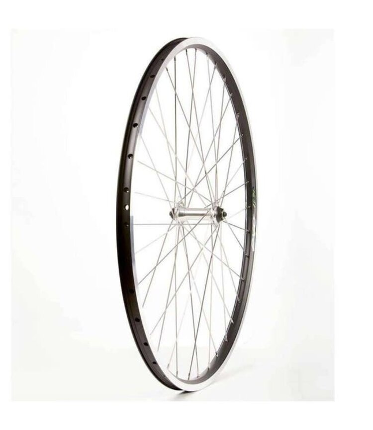 Wheel Shop, Evo E-Tour 19 Black/ Formula FM-21-QR, Wheel, Front, 700C / 622, Holes: 36, QR, 100mm, Rim