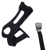 EVO, Double toe-clips, Courroies en nylon,  Large