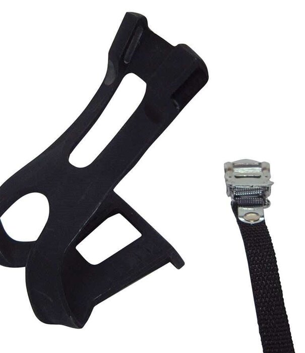 Evo EVO, Double toe-clips, Courroies en nylon,  Large