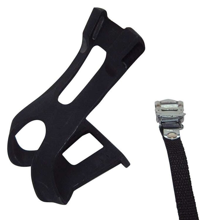 Evo EVO, Double toe-clips, Courroies en nylon,  Large