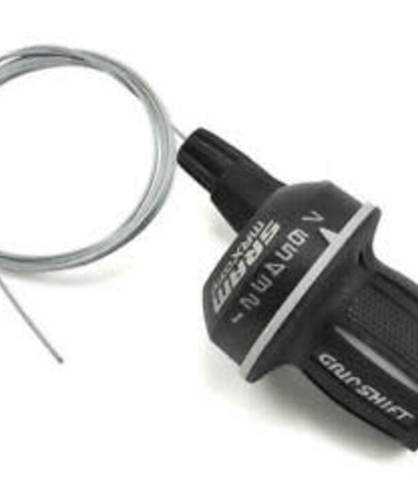 Sram SRAM, MRX Comp, Gripshift shifter, Rear, 7sp