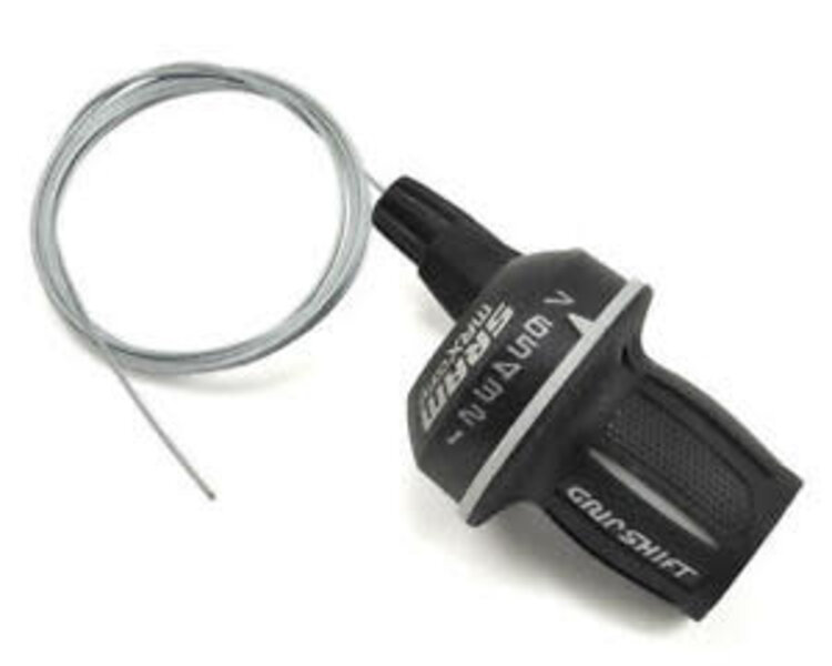 Sram SRAM, MRX Comp, Gripshift shifter, Rear, 7sp