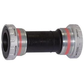 Shimano Shimano, Deore SM-BB52, Hollowtech II bottom bracket, BSA, 68/E/73mm, 24mm, Steel, Silver, ESMBB52B
