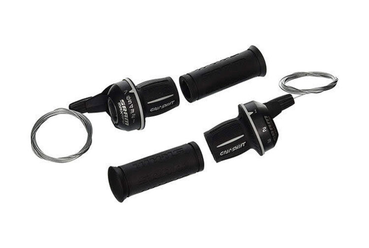 Sram SRAM, MRX Comp, Gripshift shifter Pair, 6sp