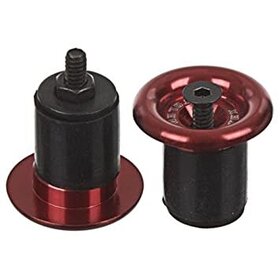 Stolen stolen Embout de guidon Vortex rouge