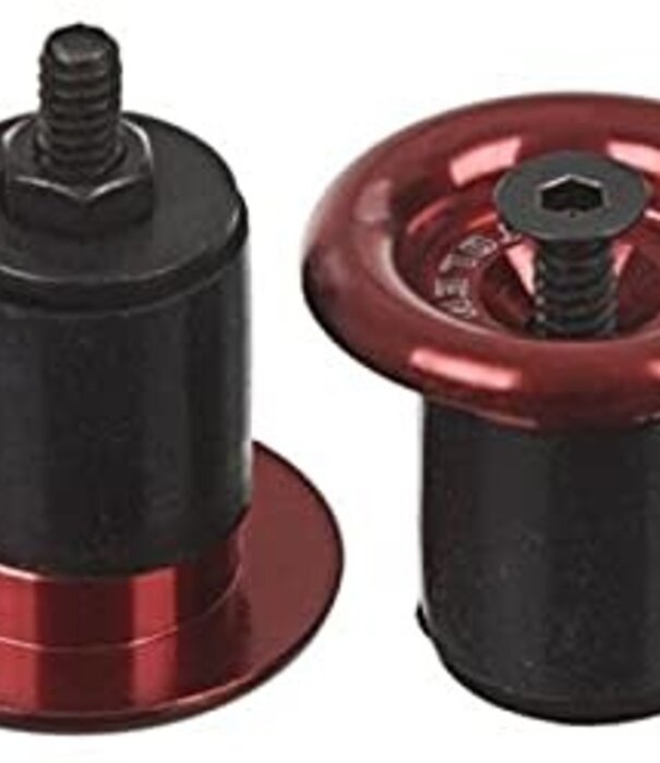 Stolen stolen Embout de guidon Vortex rouge