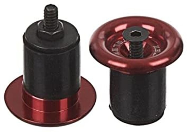 Stolen stolen Embout de guidon Vortex rouge