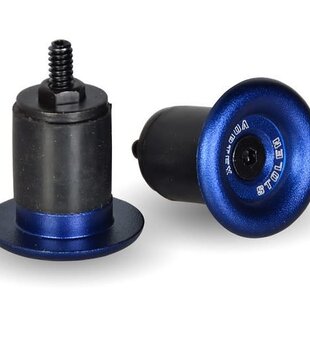 stolen Embout de guidon Vortex bleu