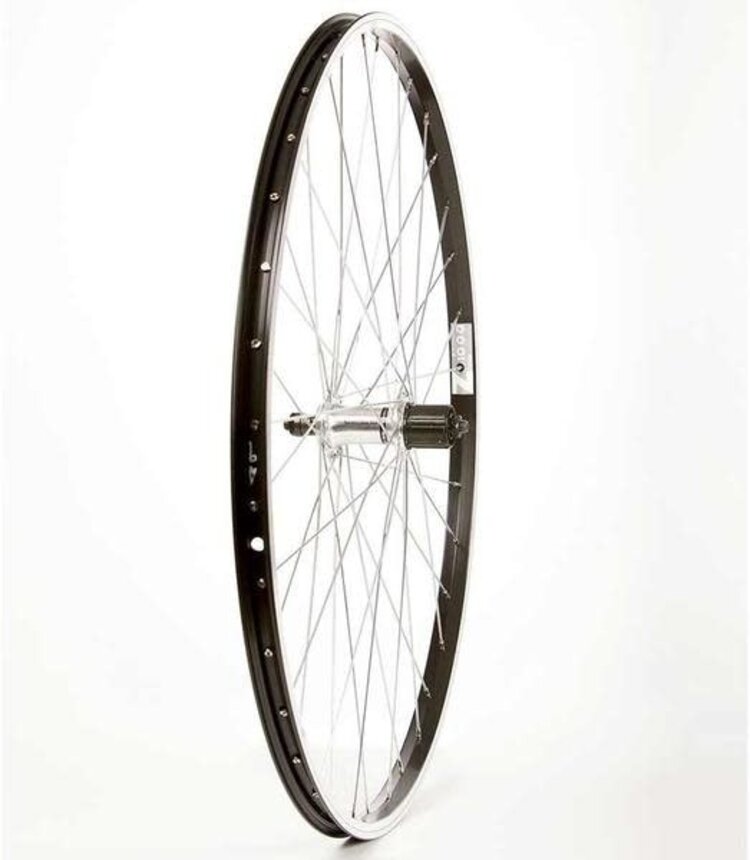 Wheel Shop, Alex Z1000 Black/ Shimano FH-RM30-7, Wheel, Rear, 700C / 622, Holes: 36, QR, 135mm, Rim, Shimano 7