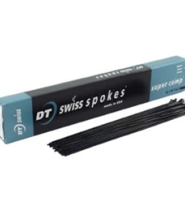 DT Swiss DT Swiss,Super Comp Noir, 2.0/1.7mm, 252mm single