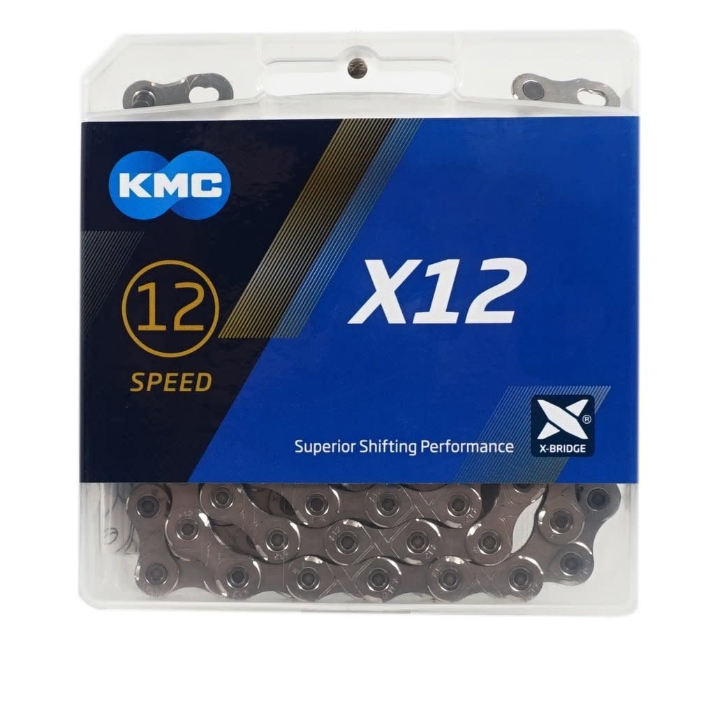 KMC Catena X12 Silver Waxed a 12 velocità Catena 12 velocità