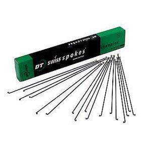 DT Swiss CHAMP STRAIGHT 2.0 NOIR 100PCS 266MM single