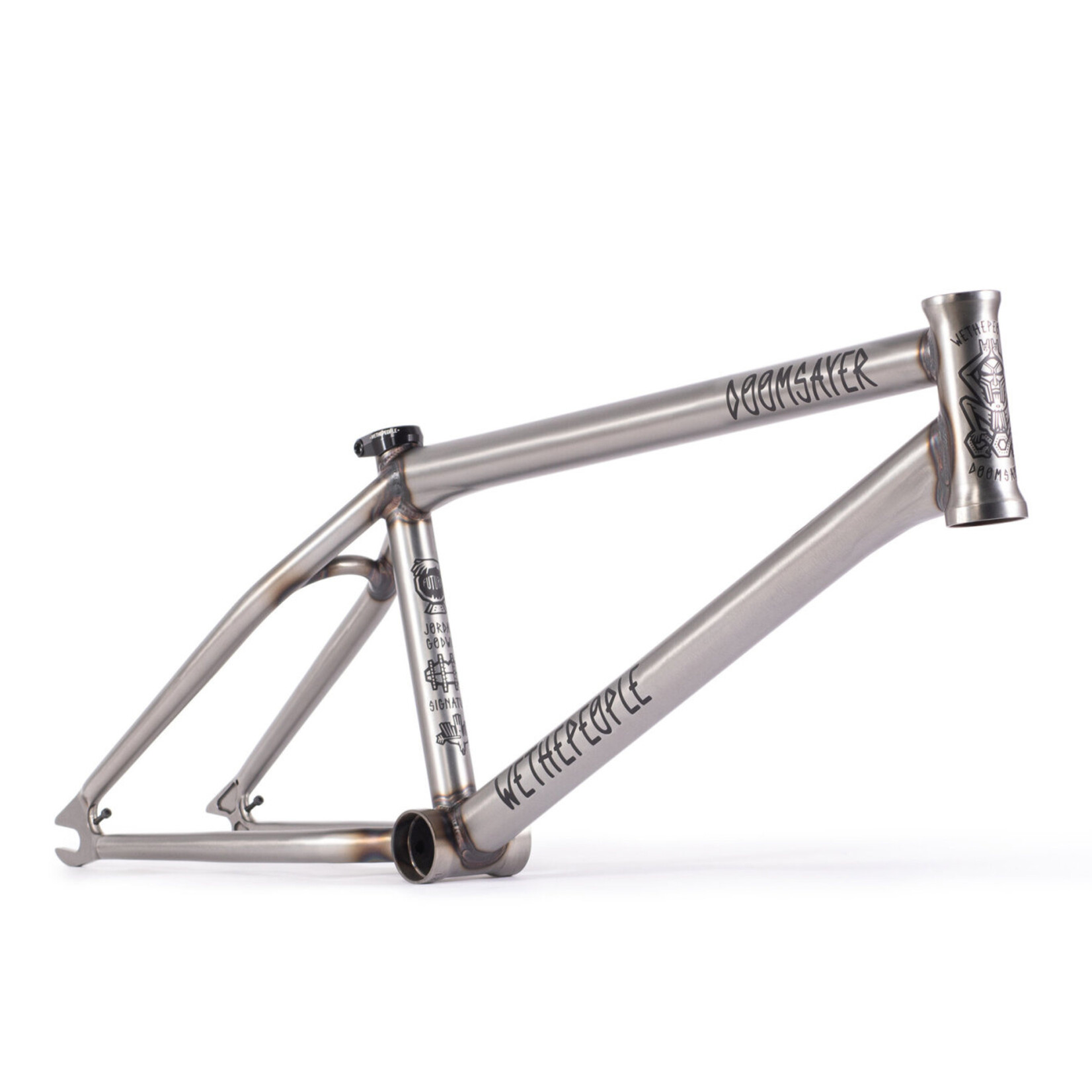 We the People We The People Doomsayer BMX Frame - 20.75" TT, Matte Raw
